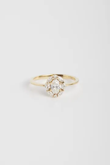 Ring Madeleine XL in yellow gold