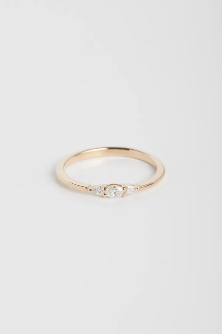 Ring Lou in pink gold