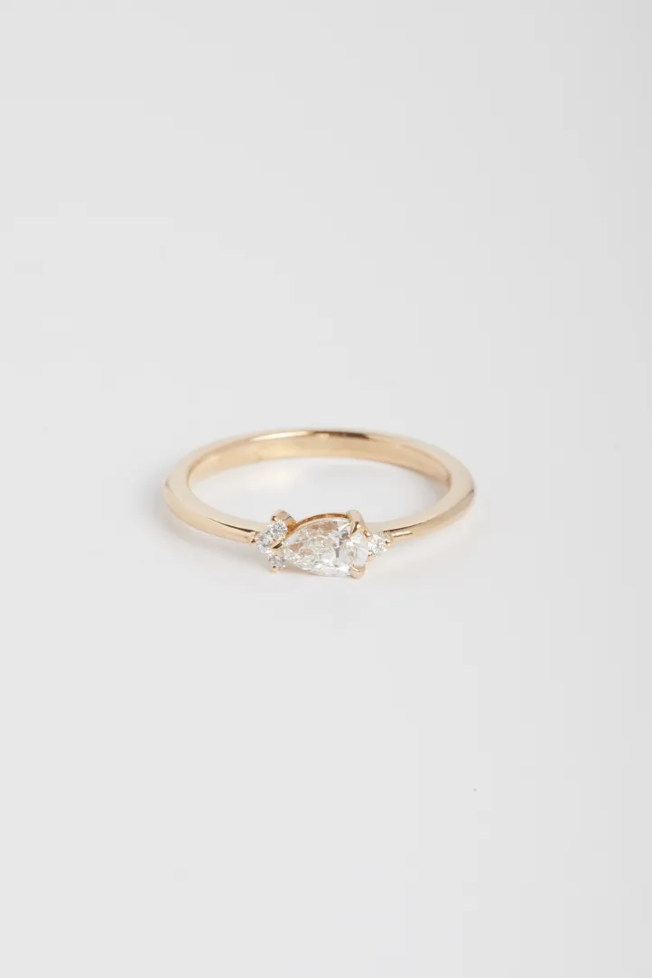 Ring Viridiana S in pink gold