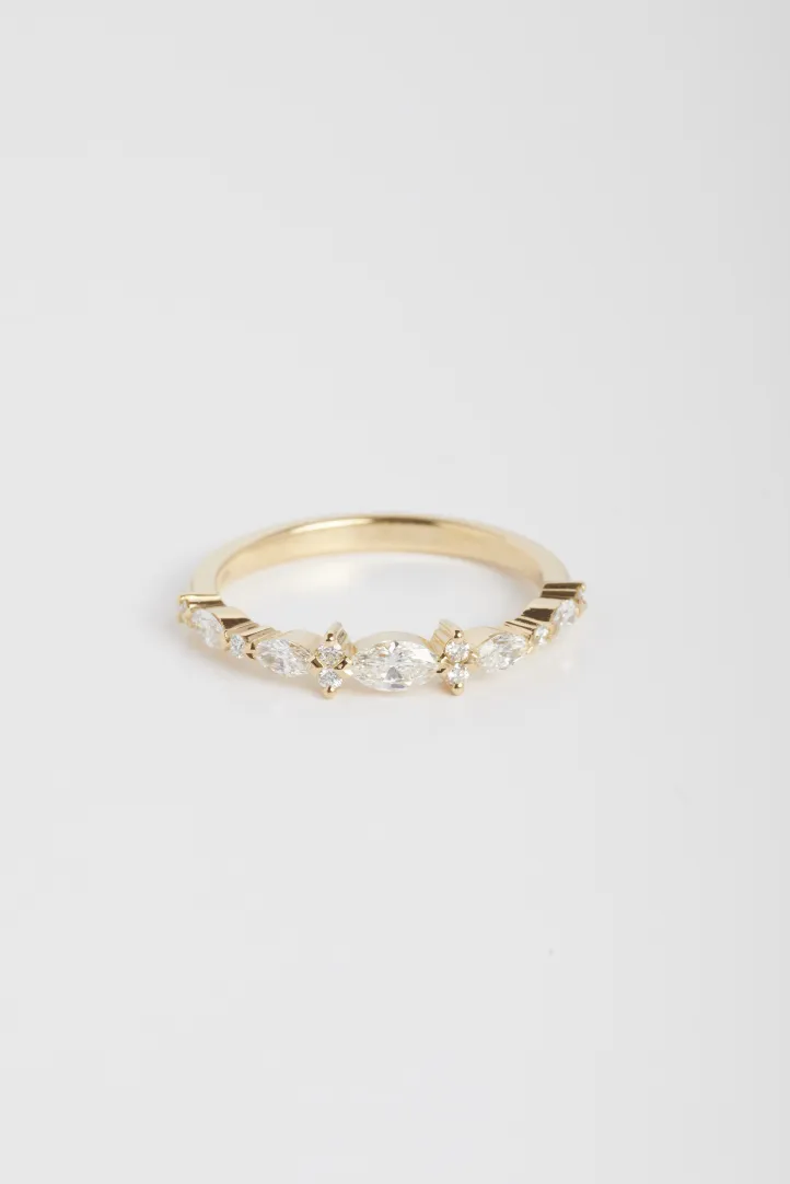 Ring Salomé in yellow gold