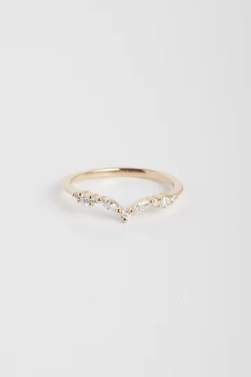 Ring Agathe in pink gold