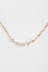 Necklace Collier Sarah in pink gold