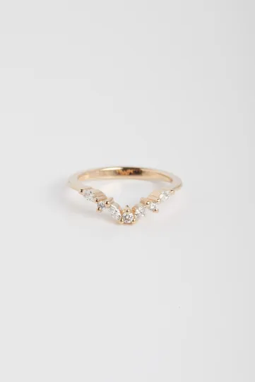 Ring Sarah Swann in pink gold