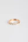 Ring Trilogie Lou in yellow gold