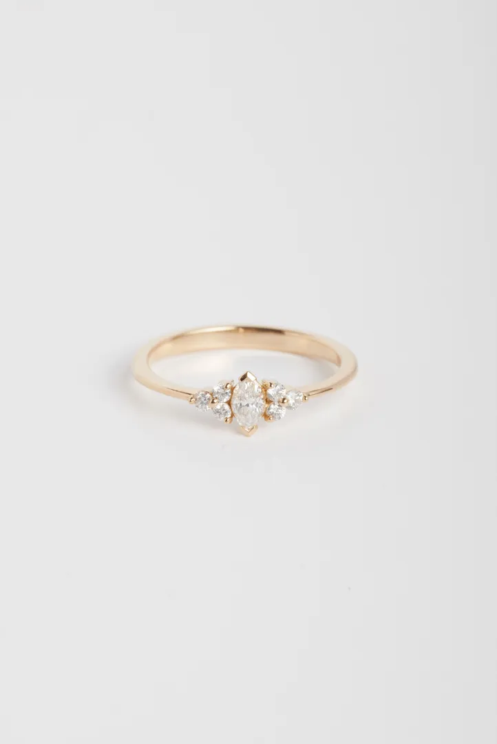 Ring Adeline XS in pink gold