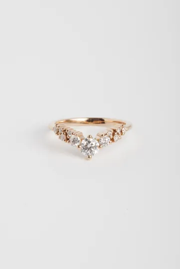 Ring Anna-Marina M in pink gold